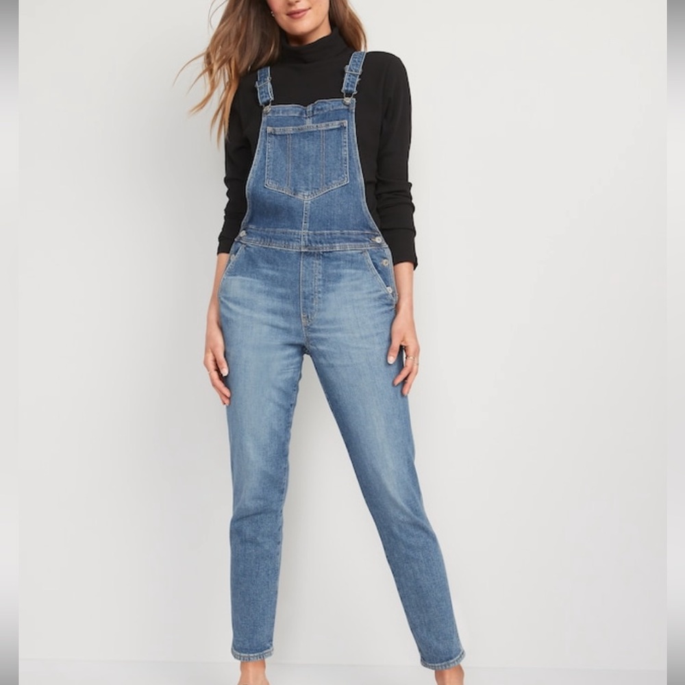 Old Navy OG Straight Denim Overalls
